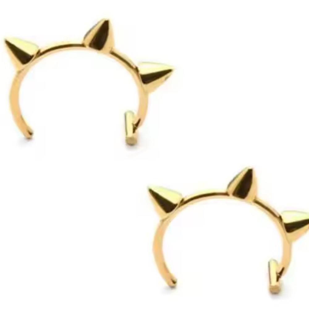 2 Fake Lip Rings - Picture 5 of 5